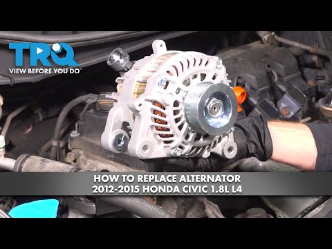 Видео: Как заменить генератор на Honda Civic 1.8L I4 2012-2015 годов
