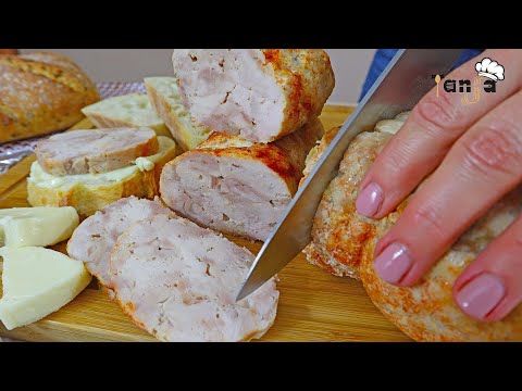 Видео: Вы больше не будете покупать куриную салями! 3 рецепта куриного мяса! домашние куриные рулетики!