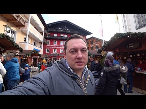 Видео: РОЖДЕСТВЕНСКИЕ ЯРМАРКИ В ЗАЛЬЦКАММЕРГУТ - АВСТРИЯ