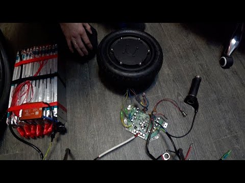 Видео: ПРОШИТЫЙ КОНТРОЛЛЕР от ГИРОСКУТЕРА для электровелосипеда.
