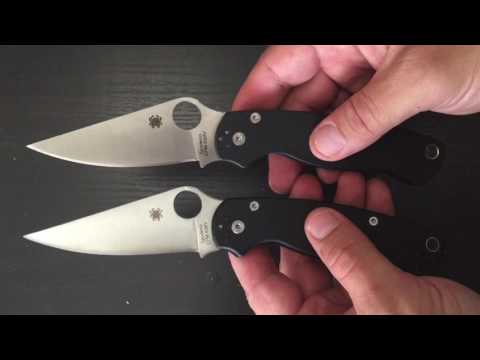 Видео: Spyderco Paramilitary 2, оригинал VS реплики разного качества