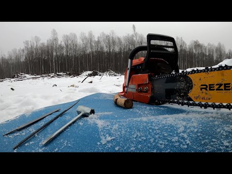 Видео: Заточка пильной цепи от ЛЕСОРУБА!