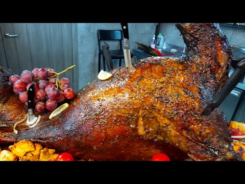 Видео: Копченая баранина, от вкуса которого реально можно получить головокружение от наслаждения.