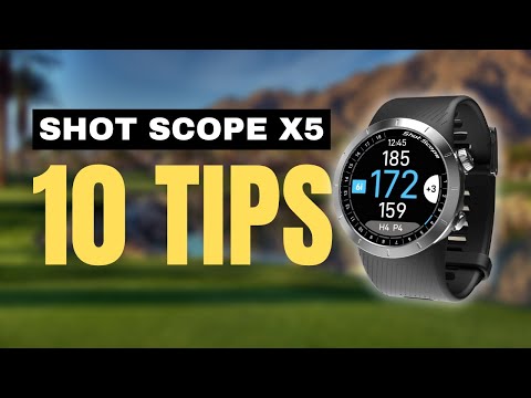 Видео: Часы для гольфа Shot Scope X5: 10 лучших советов, которые КАЖДЫЙ пользователь ДОЛЖЕН знать для до...