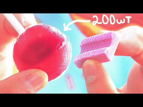 Видео: СКОЛЬКО ЖВАЧЕК В 200 ЧУПА ЧУПСАХ - Эксперимент