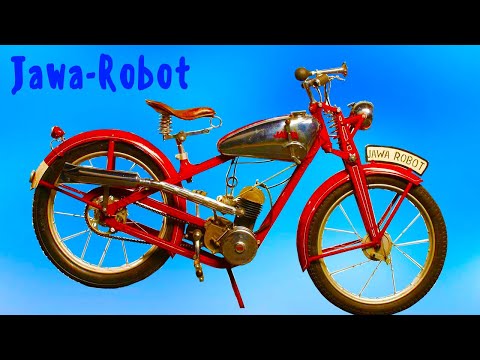 Видео: Малый чехословацкий мопед  Ява 100