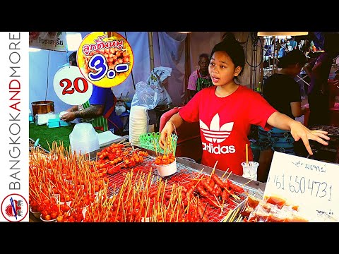 Видео: Бангкокская уличная еда в наши дни 2022 Удивительный Таи...