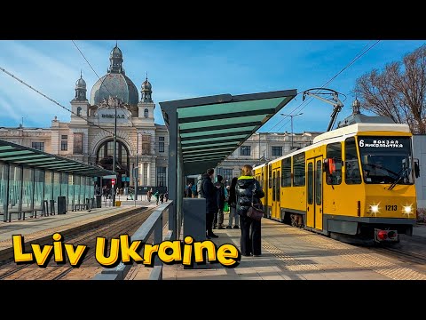 Видео: 🚋 Львів з Вікна Трамвая №6: Від Вокзалу До Підзамче! Унікальні Пам’ятки Міста!  [4K]