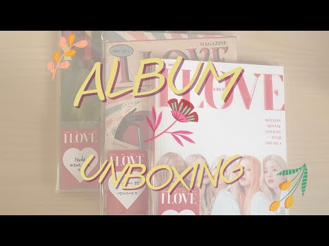 Видео: Unboxing (G)I-DLE 5th Mini Album - I LOVE | Распаковка альбома