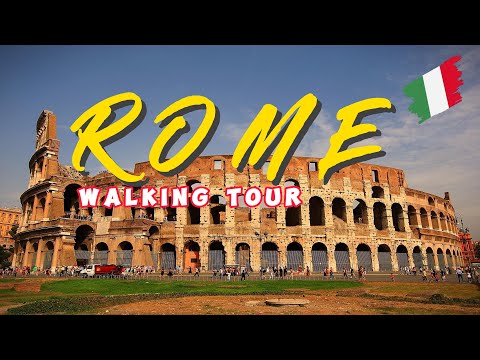 Видео: ROME 🇮🇹 | Знаменитые Достопримечательности | Прогулка 4K