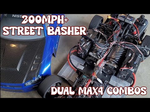 Видео: 200+ миль/ч Street Basher Explosive Power (Arrma Limitless)