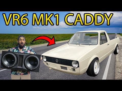 Видео: От бампера до баса | VR6 3.2 Volkswagen Caddy MK1 Custom Upgrades и звуковая система — Эпизод 24