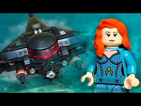 Видео: Lego DC Super Heroes Аквамен: Чёрная Манта Наносит Удар - 76095 Обзор | Лего Супер Герои