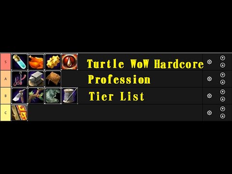 Видео: [Turtle WoW Hardcore] Тир лист профессий на хардкоре ( всё такой же субъективный )