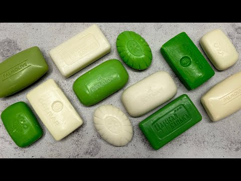 Видео: Dry soap cutting 🤍💚/ Резка сухого мыла / «Мальные братья» ASMR