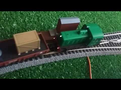 Видео: Самодельный привод стрелки PIKO из китайской сервомашинки.
