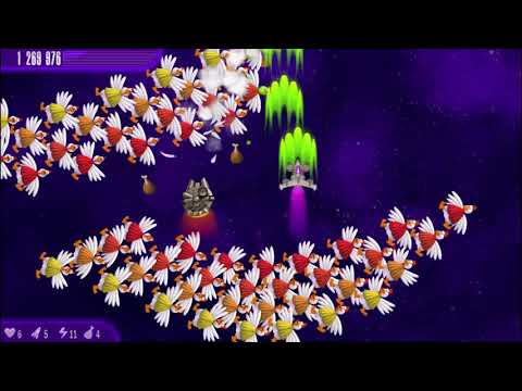 Видео: Chicken Invaders 4 UO - У нас появился новый враг! (Часть 1, Без комментариев)