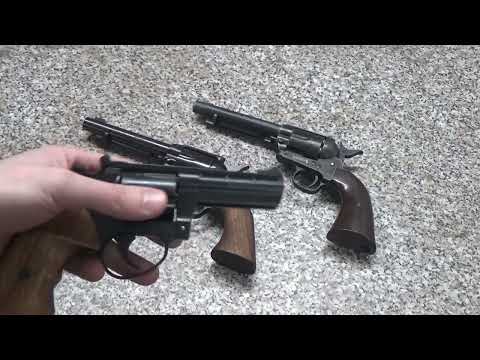 Видео: Umarex и ME Colt SAA. Устройство и сравнение.