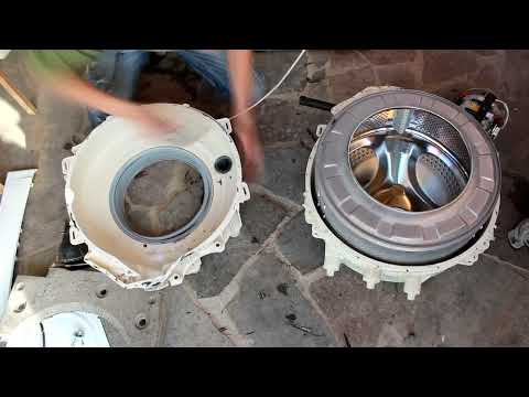 Видео: Течет бак в стиральной машине INDESIT . Как отремонтировать?!