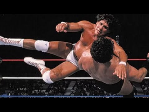 Видео: Тито Сантана (Сборник ударов летающим предплечьем. 1985 - 1993)