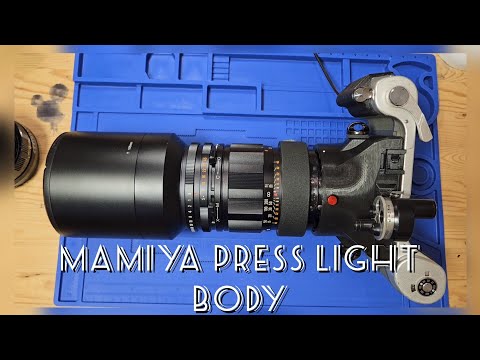 Видео: Mamiya Press в сильных руках. Или лёгкий корпус  vol.2