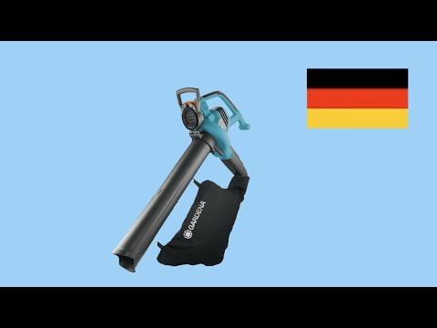 Видео: Садова вітродуйка/пилосос GARDENA Ergo Jet 3000