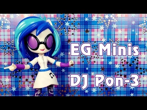 Видео: DJ Pon-3 / Vinyl Scratch - мини-девушка Эквестрии (Equestria Girls Minis)