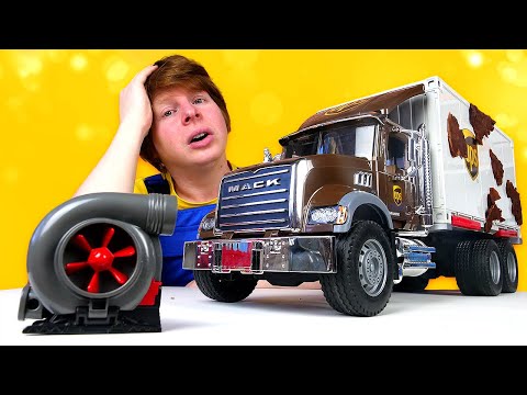 Видео: Автомастерская Саши: ой, какой ржавый фургон! Развивающие видео про ремонт машин