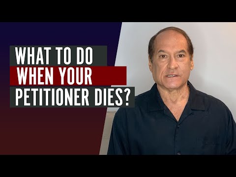 Видео: Что делать в случае смерти вашего заявителя?