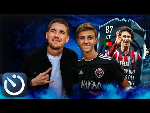 Видео: POTM JOAO FELIX В СОСТАВЕ ЗА 5 МИНУТ FIFA 21