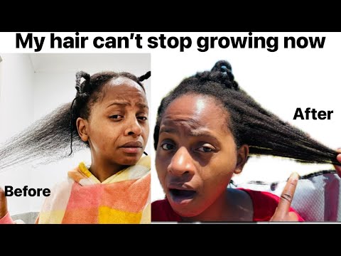 Видео: Теперь мои волосы не перестают расти после того, как я пользуюсь этим средством уже почти 4 месяца.