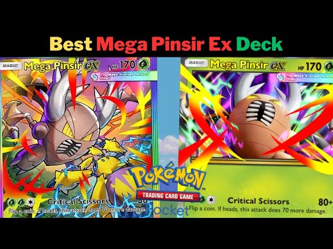 Видео: ЛУЧШАЯ КОЛОДА МЕГА ПИНСИР ЭКС НА СЕЙЧАС! (с листом колод) - Pokemon TCG Pocket