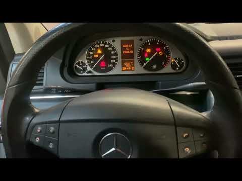 Видео: Mercedes B-класс изменить язык меню