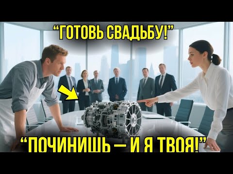 Видео: "Починишь Этот Двигатель – ВЫЙДУ ЗА ТЕБЯ" – Рассмеялась Миллионерша, Но Простой Механик...