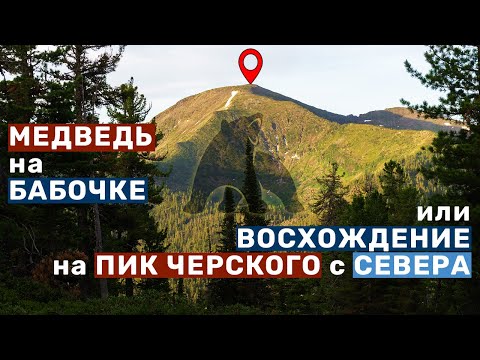 Видео: Гоняю МЕДВЕДЯ на озере Бабочка | Восхождение на пик Черского с севера | Озеро Сердце | День 2