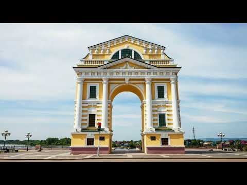 Видео: песня " НАД АНГАРОЙ " исполняет автор Е. Куменко