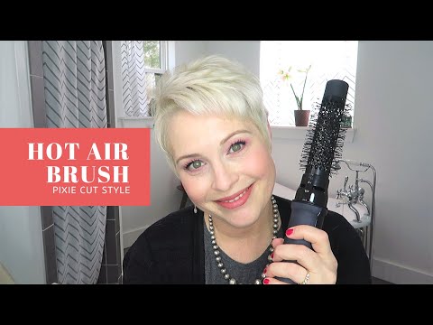 Видео: Стрижка пикси с помощью горячего воздуха