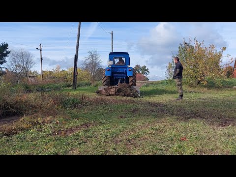 Видео: второй день работ на участке Гурина 😎(Т40ам💪💪)