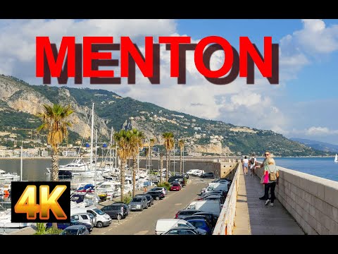 Видео: 2024   Ментон Франция  4К