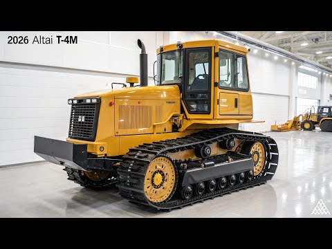 Видео: Altai T-4M (2026) — Сила, рождённая в Сибири ❄️🚜