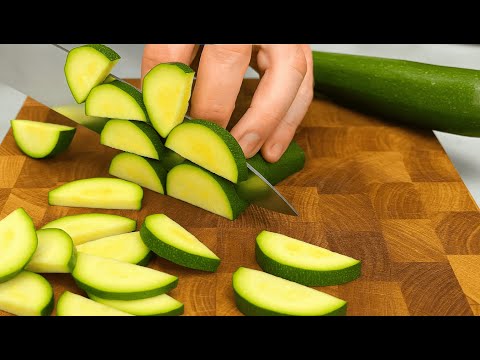 Видео: Новый способ приготовления кабачка‼️ Это так вкусно! Летом стоит есть больше кабачков!