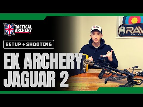 Видео: Как настроить арбалет EK Archery Jaguar 2 + стрельба по мишеням! | Tactical Archery UK