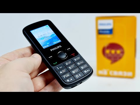 Видео: Philips Xenium E111: дешёвый минимализм!