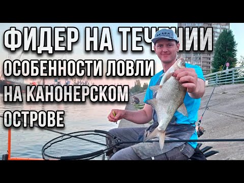 Видео: Фидер на течении, особенности ловли на Канонерском острове.
