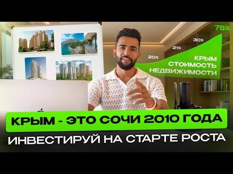 Видео: КРЫМ - это Сочи 2010 года. Обзор топового ЖК для инвестора с ценами!