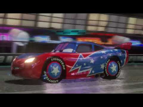 Видео: Тачки 2 (Xbox 360) - Боевой Заезд - 3 круга - Тяжелая Сложность - Спринт "Гинза" - Молния Великий