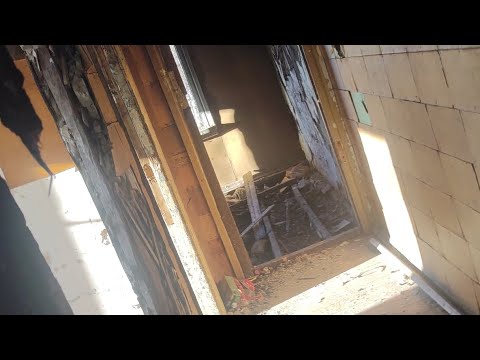 Видео: Обзор на сгоревшую заброшку #заброшка #заброшки  #сгорел