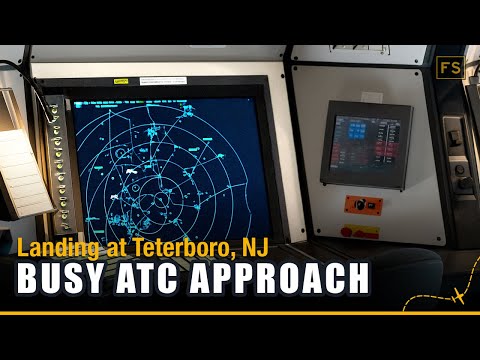 Видео: Cirrus SR22 G7 | Занятый диспетчерский пункт в Тетерборо (KTEB)
