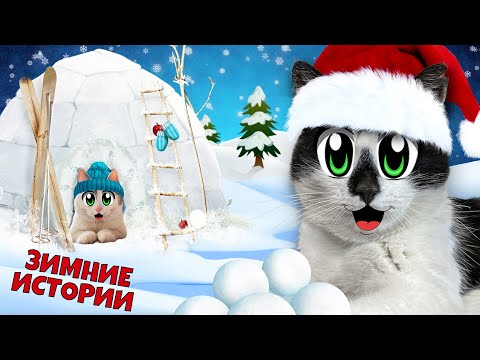 Видео: ИСТОРИИ на НОВЫЙ ГОД КОТА МАЛЫША и КОШКИ МУРКИ! ПРИЗ 10$ vs 1000$ Челлендж ! КАНИКУЛЫ В ШКОЛЕ КОТОВ