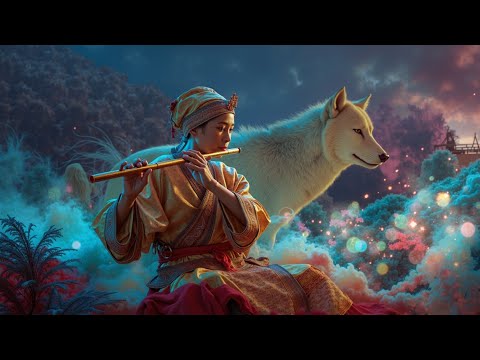Видео: Тибетская Флейтовая Музыка для Глубокого Исцеления и Внутреннего Покоя ~ Путешествие Духа Волка